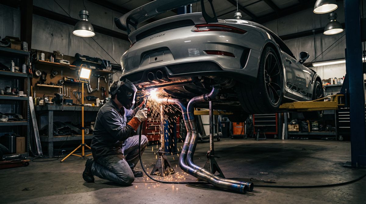 暗网修车视频 - 排气系统改装